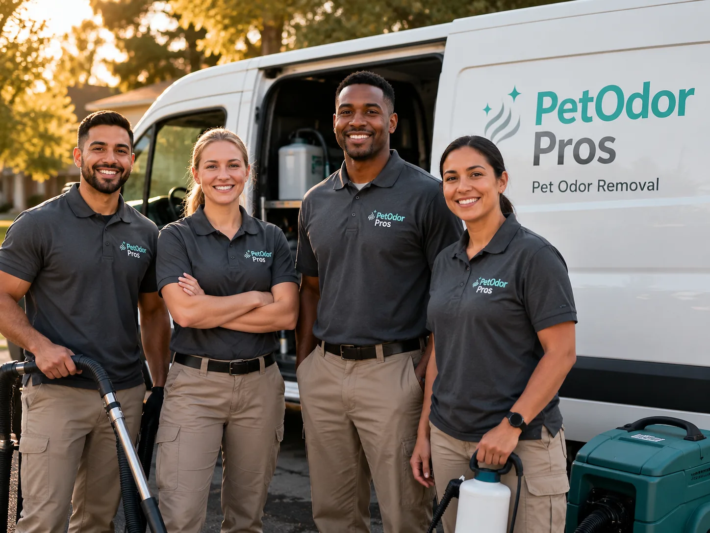 Pet Odor Removal team serving Garland, ME